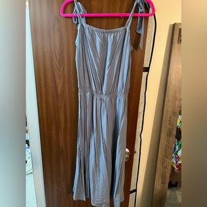 Light Blue Jumper Dress